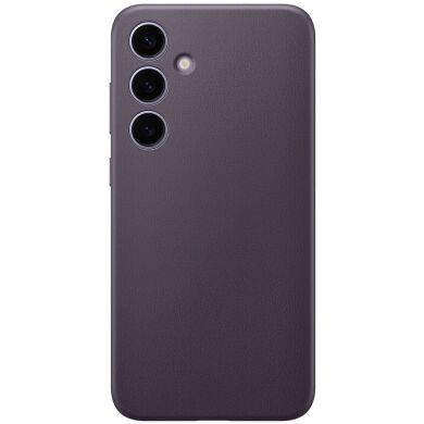 Защитный чехол Vegan Leather Case для Samsung Galaxy S24 Plus (S926) GP-FPS926HCAVW - Dark Violet