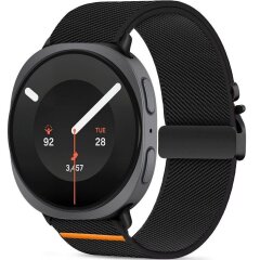 Ремешок Tech-Protect Nylon Clasp для Samsung Galaxy Watch 9 (40/44mm) / 8 (40/44mm) / 8 Classic (5906302325726) - Black