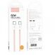 Кабель Hoco X104 Source 60W Type-C to Type-C (2m) - Pink