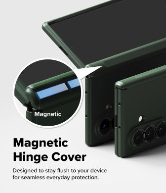 Защитный чехол Ringke Onyx Flap Magnetic для Samsung Galaxy Fold 8 Ultra (8800380460454) - Black