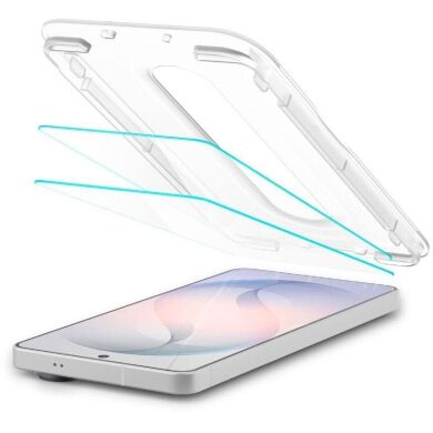 Комплект защитных стекол Spigen GLAS.tR EZ Fit Pro Anti Reflection для Samsung Galaxy S26 (S942) AGL11092