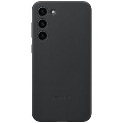 Защитный чехол Leather Case для Samsung Galaxy S23 Plus (S916) EF-VS916LBEGRU - Black