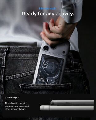 Кардхолдер Spigen Ultra Hybrid Zero One (AFA11305) - White