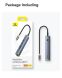 USB HUB Baseus UltraJoy Series 7 in 1 (B00052803811-02) - Metal Gray. Фото 28 из 29
