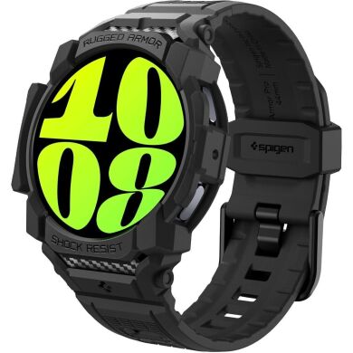 Защитный чехол Spigen (SGP) Rugged Armor Pro (FW) для Samsung Galaxy Watch 7 (40mm) - Matte Black