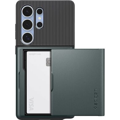 Защитный чехол Spigen Slim Armor CS для Samsung Galaxy S25 Ultra (S938) ACS08968 - Abyss Green