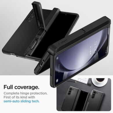 Защитный чехол Spigen (SGP) Tough Armor Pro (FF) для Samsung Galaxy Fold 5 - Black