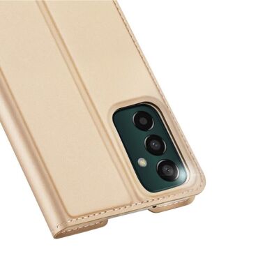 Чехол-книжка DUX DUCIS Skin Pro для Samsung Galaxy M13 (M135) - Gold