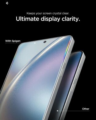 Комплект защитных стекол Spigen GLAS.tR EZ Fit Pro Anti Reflection для Samsung Galaxy S26 (S942) AGL11092