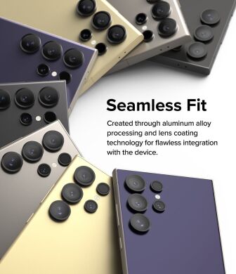 Захисне скло на камеру Ringke Lens Protector для Samsung Galaxy S24 Ultra (S928) 8809961784156 - Black