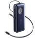 Внешний аккумулятор Baseus EnerCore CR11 100W (20000mAh) + кабель Type-C + Type-C (PPNMS) - Black. Фото 2 из 13