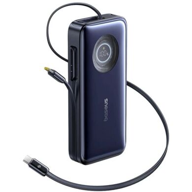 Внешний аккумулятор Baseus EnerCore CR11 100W (20000mAh) + кабель Type-C + Type-C (PPNMS) - Black