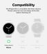 Комплект чохлів RINGKE Slim Case для Samsung Galaxy Watch 8 (40mm) 8800293856047 - Matte Black