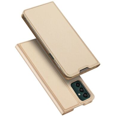 Чехол-книжка DUX DUCIS Skin Pro для Samsung Galaxy M13 (M135) - Gold