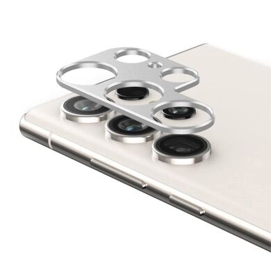 Защитная рамка HAT PRINCE Lens Frame для Samsung Galaxy S23 Ultra (S918) - Silver