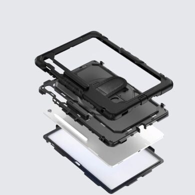 Защитный чехол Tech-Protect Solid 360 для Samsung Galaxy Tab S10 FE Plus - Black