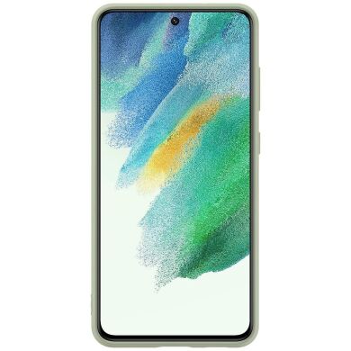 Захисний чохол Silicone Cover для Samsung Galaxy S21 FE (G990) EF-PG990TMEGRU - Olive Green