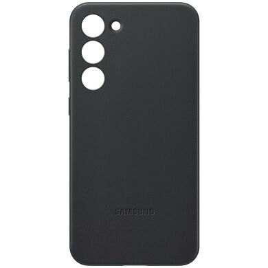Защитный чехол Leather Case для Samsung Galaxy S23 Plus (S916) EF-VS916LBEGRU - Black