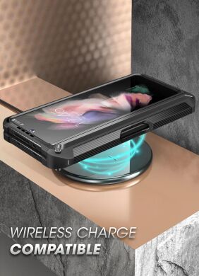 Захисний чохол Supcase Unicorn Beetle Pro Rugged Case with S-Pen Holder для Samsung Galaxy Fold 3 - Black