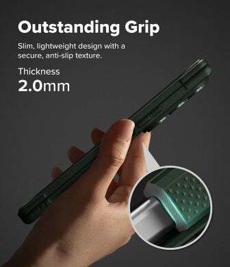 Защитный чехол Ringke Onyx Flap Magnetic для Samsung Galaxy Fold 8 Ultra (8800380460454) - Black