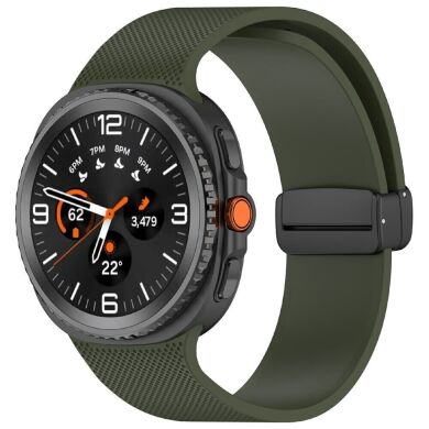 Ремешок Reframe Magnetic Loop для Samsung Galaxy Watch 8 (40/44mm) / 8 Classic - Army Green