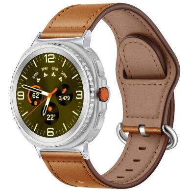 Ремешок KALEBOL Classic Strap для Samsung Galaxy Watch 8 (40/44mm) / 8 Classic - Brown