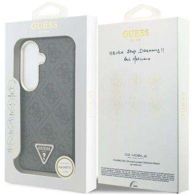 Защитный чехол Guess 4G Triangle Logo MagSafe для Samsung Galaxy S26 Plus (S947) GUHMS26MP4GTDGMK - Black