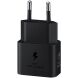 Мережевий зарядний пристрій Samsung 25W Power Adapter + кабель Type-C to Type-C (EP-T2510XBEGEU) - Black
