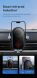 Автомобільний тримач із бездротовою зарядкою Baseus LightChaser Wireless Charging 15W (C40355900121-00) - Black