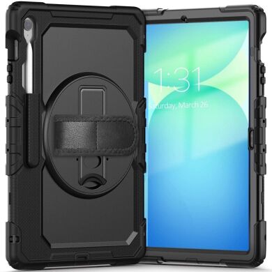 Защитный чехол Tech-Protect Solid 360 для Samsung Galaxy Tab S10 FE Plus - Black