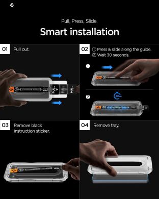 Комплект защитных стекол Spigen GLAS.tR EZ Fit Pro Anti Reflection для Samsung Galaxy S26 (S942) AGL11092