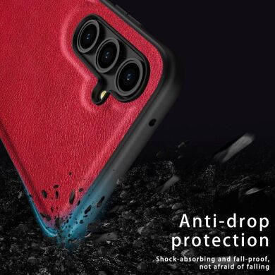 Захисний чохол Deexe Retro Cover для Samsung Galaxy M35 (M356) - Red