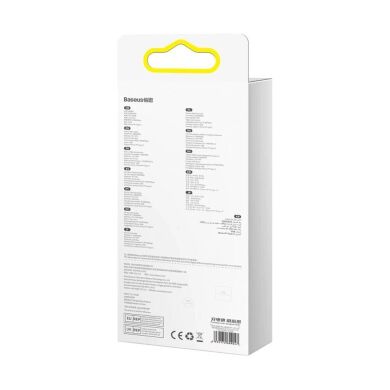 Кабель Baseus Bright Mirror 2 Series 3-in-1 USB to MicroUSB+Lightning+Type-C (3.5A, 1.1m) CAMJ010001 - Black