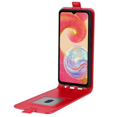 Чехол Deexe Flip Case для Samsung Galaxy A04e (A042) - Red