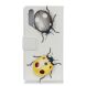Чехол Deexe Life Style Wallet для Samsung Galaxy A02 (A022) - Ladybugs. Фото 3 из 6