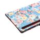 Чехол Deexe Peony Pattern для Samsung Galaxy Tab S7 (T870/875) / S8 (T700/706) - Blue. Фото 7 из 8