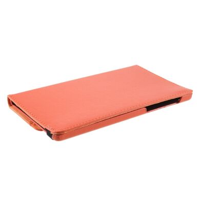 Чохол Deexe Rotation для Samsung Galaxy Tab A7 Lite (T220/T225) - Orange