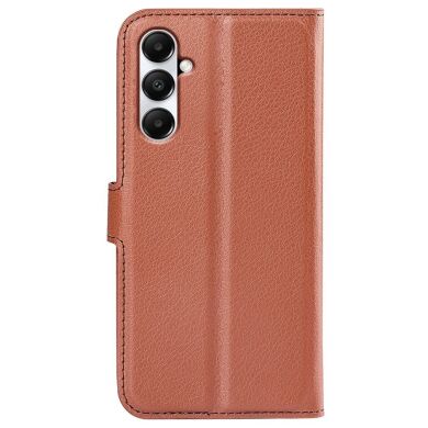 Чехол-книжка Deexe Book Type для Samsung Galaxy A05s (A057) - Brown