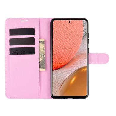 Чохол-книжка Deexe Book Type для Samsung Galaxy A72 (А725) - Pink