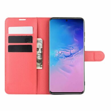 Чехол-книжка Deexe Book Type для Samsung Galaxy S20 Ultra (G988) - Red