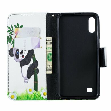Чехол-книжка Deexe Color Wallet для Samsung Galaxy A10 (A105) - Lovely Panda
