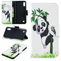 Чохол-книжка Deexe Color Wallet для Samsung Galaxy A10 (A105) - Lovely Panda