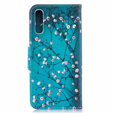 Чехол-книжка Deexe Color Wallet для Samsung Galaxy A50 (A505) / A30s (A307) / A50s (A507) - Tree with Flowers