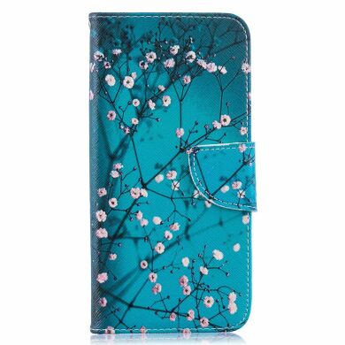 Чехол-книжка Deexe Color Wallet для Samsung Galaxy A50 (A505) / A30s (A307) / A50s (A507) - Tree with Flowers