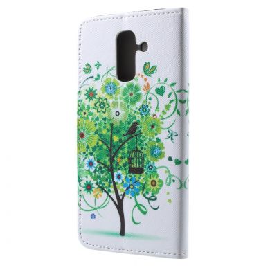 Чохол-книжка Deexe Color Wallet для Samsung Galaxy A6+ 2018 (A605), Summer Tree