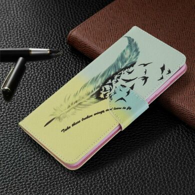 Чохол-книжка Deexe Color Wallet для Samsung Galaxy S20 Plus (G985) - Feather