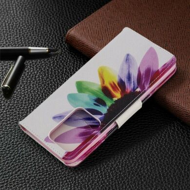 Чехол-книжка Deexe Color Wallet для Samsung Galaxy S20 Ultra (G988) - Colorful Petal