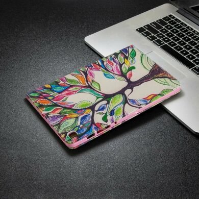 Чохол-книжка Deexe Pattern Style для Samsung Galaxy Tab S6 lite / S6 Lite (2022/2024) - Life Tree