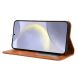Чехол-книжка Deexe Retro Style для Samsung Galaxy S26 FE - Brown. Фото 7 из 19