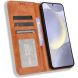 Чехол-книжка Deexe Retro Style для Samsung Galaxy S26 FE - Brown. Фото 6 из 19
